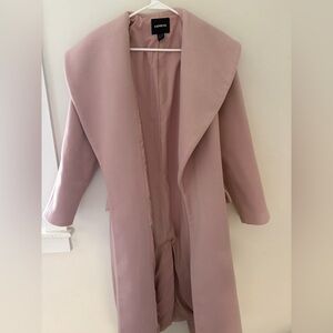 Express Soft Pink Women's Cape Coat
